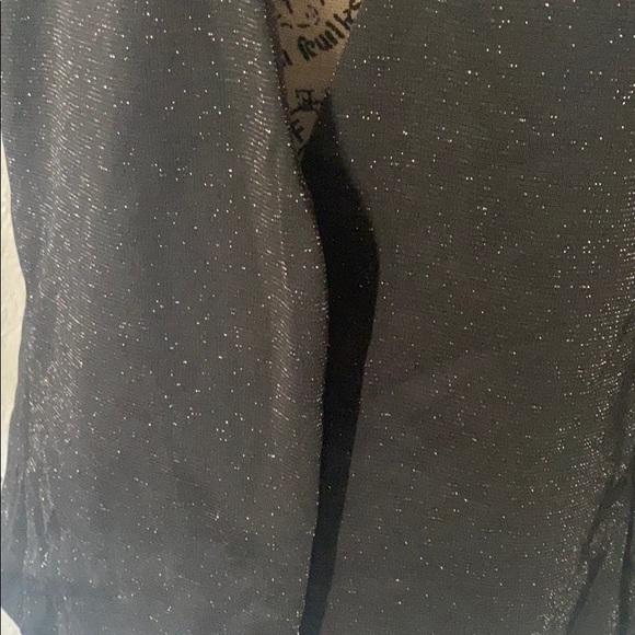 Lemon Tart sparkly black jacket. Size M - Picture 3 of 5